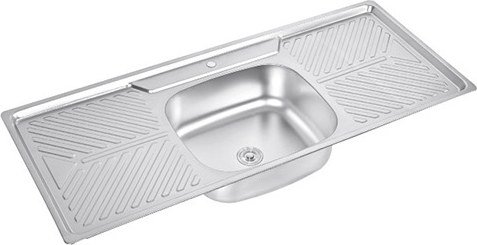 FY-12050 Single Bowl Sink with Drainboard