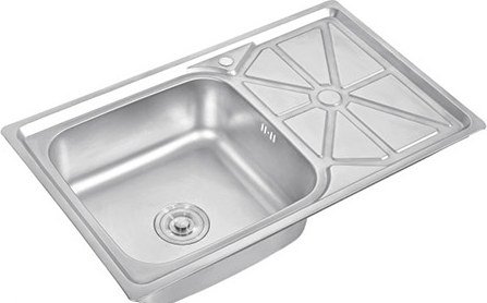 FY-8350 Single Bowl Sink with Drainboard