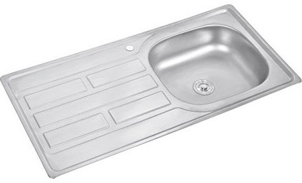 FY-8643 Single Bowl Sink with Drainboard