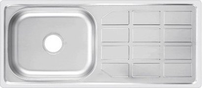 FY-9643B Single Bowl Sink with Drainboard